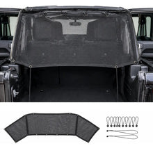 For 2018+ Jeep Wrangler JL 4-Door Trunk Sunshade Mesh Insulation Net Cover Anti-UV RT-TCZ