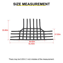 For 2018+ Jeep Wrangler JL 4-Door Version Car Rear Cargo Trunk Net Mesh Restraint System RT-TCZ