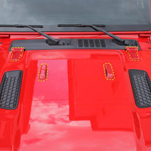 For 2018+ Jeep Wrangler JL 4-Door Version Exterior Car Door Hinge Handle Shell Cover Trim Kit (22 pcs) RT-TCZ