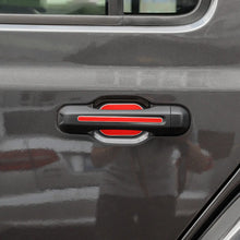 For 2018+ Jeep Wrangler JL 4-Door Version Exterior Door Handle Bowl Sticker Trim Cover (5 pcs) RT-TCZ