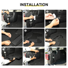 For 2018+ Jeep Wrangler JL 4-Door Version Interior Rear Trunk Side Protective Pads Trim Accessories (2 pcs) RT-TCZ