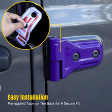 For 2018+ Jeep Wrangler JL 4-Door – 26PCS Exterior Hood, Door, Tailgate Hinge & Handle Trim Cover Kit RT-TCZ