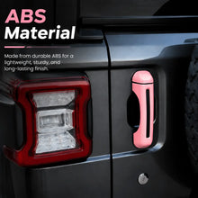 For 2018+ Jeep Wrangler JL 4-Door – 31PCS Exterior Full Set Trim Kit - Hood, Door, Tailgate Hinge & Handle Mirrior Cover RT-TCZ