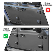 For 2018+ Jeep Wrangler JL 4Door 26 x Exterior Hood/ Door/ Tailgate Hinge & Handle Trim Cover Kit RT-TCZ