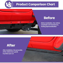 For 2018+ Jeep Wrangler JL 4Door Iron Side Skirts Rocker Panel Trim Cover Pinch Weld Cover RT-TCZ