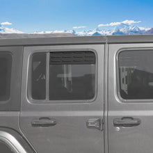 For 2018+ Jeep Wrangler JL 4Door Rear Door Window Louver Air Vent Panel Trim Cover RT-TCZ