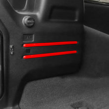 For 2018+ Jeep Wrangler JL 6PCS Rear Tail Trunk Cargo Strip Cover Trim RT-TCZ