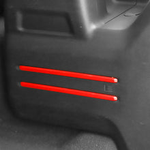 For 2018+ Jeep Wrangler JL 6PCS Rear Tail Trunk Cargo Strip Cover Trim RT-TCZ