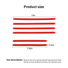 For 2018+ Jeep Wrangler JL 6PCS Rear Tail Trunk Cargo Strip Cover Trim RT-TCZ