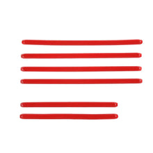 For 2018+ Jeep Wrangler JL 6PCS Rear Tail Trunk Cargo Strip Cover Trim RT-TCZ