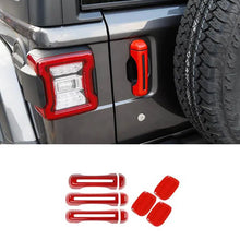 For 2018+ Jeep Wrangler JL Car Handle Shell Door Bowl Cover Trim Decor RT-TCZ