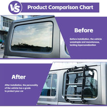 For 2018+ Jeep Wrangler JL Car Rear Window Climbing Ladder Iron Black RT-TCZ