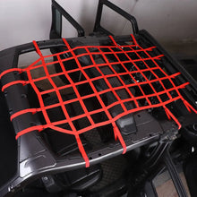 For 2018+ Jeep Wrangler JL Car Roof Hammock Cargo Net Weaving Mesh Luggage Net Accessories RT-TCZ