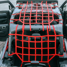 For 2018+ Jeep Wrangler JL Car Roof Side Cargo Mesh Luggage Net Kit RT-TCZ