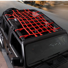 For 2018+ Jeep Wrangler JL Car Roof Side Cargo Mesh Luggage Net Kit RT-TCZ