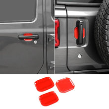 For 2018+ Jeep Wrangler JL Door Handle Bowl Trims 2Dr 3PCS RT-TCZ
