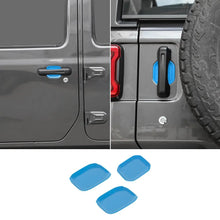 For 2018+ Jeep Wrangler JL Door Handle Bowl Trims 2Dr 3PCS RT-TCZ