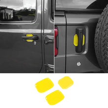 For 2018+ Jeep Wrangler JL Door Handle Bowl Trims 2Dr 3PCS RT-TCZ