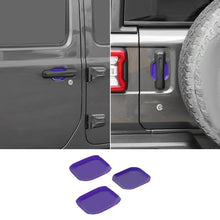 For 2018+ Jeep Wrangler JL Door Handle Bowl Trims 2Dr 3PCS RT-TCZ