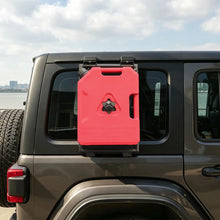 For 2018+ Jeep Wrangler JL Exterior Car Rear Window Mount Climbing Ladder Water/Gal Tank Accessories RT-TCZ