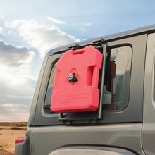 For 2018+ Jeep Wrangler JL Exterior Car Rear Window Mount Climbing Ladder Water/Gal Tank Accessories RT-TCZ