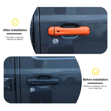 For 2018+ Jeep Wrangler JL Exterior Door Tailgate Handle Cover Trim Shell RT-TCZ