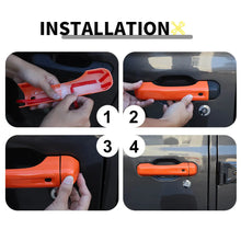 For 2018+ Jeep Wrangler JL Exterior Door Tailgate Handle Cover Trim Shell RT-TCZ