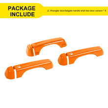 For 2018+ Jeep Wrangler JL Exterior Door Tailgate Handle Cover Trim Shell RT-TCZ