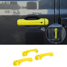 For 2018+ Jeep Wrangler JL Exterior Door Tailgate Handle Cover Trim Shell RT-TCZ