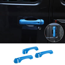 For 2018+ Jeep Wrangler JL Exterior Door Tailgate Handle Cover Trim Shell RT-TCZ