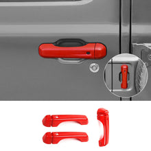 For 2018+ Jeep Wrangler JL Exterior Door Tailgate Handle Cover Trim Shell RT-TCZ