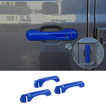 For 2018+ Jeep Wrangler JL Exterior Door Tailgate Handle Cover Trim Shell RT-TCZ