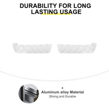 For 2018+ Jeep Wrangler JL Exterior Rear Bumper Protector Sill Plate Trim Cover (2 pcs) RT-TCZ