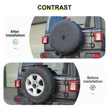 For 2018+ Jeep Wrangler JL Exterior Rear Spare Tire Cover Spare Wheel Cover RT-TCZ