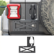 For 2018+ Jeep Wrangler JL Exterior Rear Tailgate Door Handle License Plate Holder Bracket RT-TCZ
