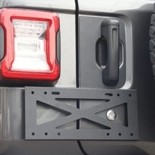 For 2018+ Jeep Wrangler JL Exterior Rear Tailgate Door Handle License Plate Holder Bracket RT-TCZ