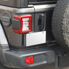 For 2018+ Jeep Wrangler JL Exterior Rear Tailgate Door Handle License Plate Holder Bracket RT-TCZ