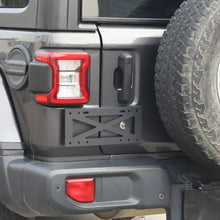 For 2018+ Jeep Wrangler JL Exterior Rear Tailgate Door Handle License Plate Holder Bracket RT-TCZ