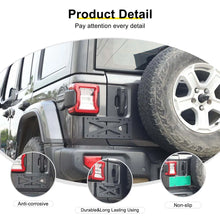 For 2018+ Jeep Wrangler JL Exterior Rear Tailgate Door Handle License Plate Holder Bracket RT-TCZ