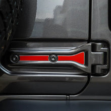 For 2018+ Jeep Wrangler JL Exterior Rear Tailgate Spare Tire Bracket Hinge Cover Trim (4 pcs) RT-TCZ