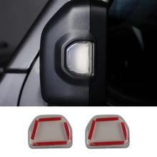 For 2018+ Jeep Wrangler JL Exterior Side Door Rearview Mirror Turn Signal Light Cover, Smoked Black RT-TCZ