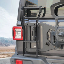 For 2018+ Jeep Wrangler JL Exterior Tailgate Ladders Rear Gate Roof Climbing Ladder Rack Accessories RT-TCZ