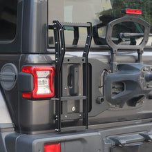 For 2018+ Jeep Wrangler JL Exterior Tailgate Ladders Rear Gate Roof Climbing Ladder Rack Accessories RT-TCZ