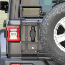 For 2018+ Jeep Wrangler JL Exterior Tailgate Ladders Rear Gate Roof Climbing Ladder Rack Accessories RT-TCZ