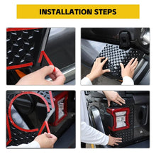 For 2018+ Jeep Wrangler JL Front Wheel Eyebrow Angle & Tail Light  Angle Trim Guards Black RT-TCZ