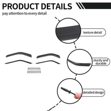 For 2018+ Jeep Wrangler JL Front & Rear Fender Flares Extensions Compatible RT-TCZ