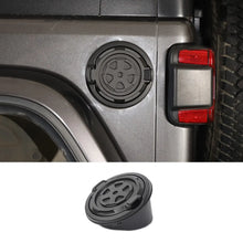 For 2018+ Jeep Wrangler JL Fuel Tank Gas Cap Cover Trim Black American Flag RT-TCZ
