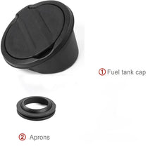 For 2018+ Jeep Wrangler JL Gas Tank Cap Aluminum Fuel Filler Door Cover Not FIT 4XE RT-TCZ