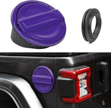For 2018+ Jeep Wrangler JL Gas Tank Cap Aluminum Fuel Filler Door Cover RT-TCZ