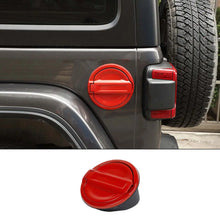 For 2018+ Jeep Wrangler JL Gas Tank Cap Aluminum Fuel Filler Door Cover RT-TCZ